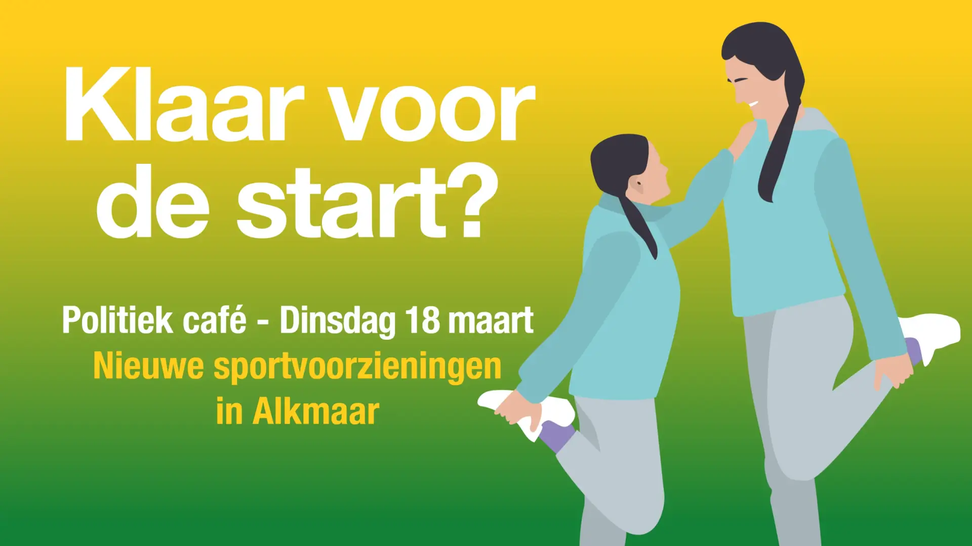 Klaar voor de start